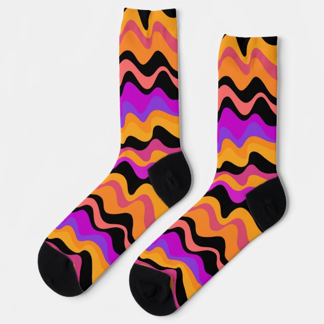 Chaussette rayée (Gauche)