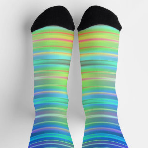 Chaussette Rayures arc-en-ciel