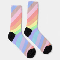 Rayures arc-en-ciel pastel