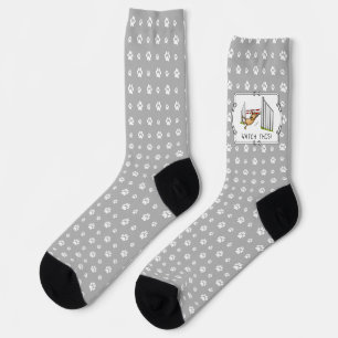 Chaussette Regarde Ça ! Chien - agilité drôle balançoire chie