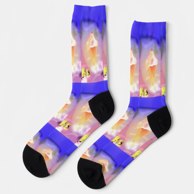 CHAUSSETTE RÊVE DE CRÈME DE GLACE (Gauche)