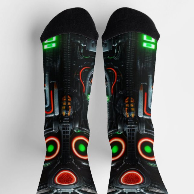 Chaussette Robot 5 chaussettes premium (Haut)