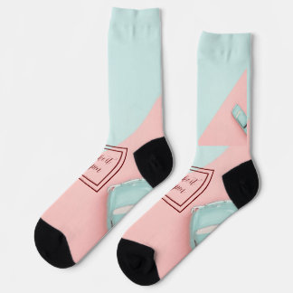 Chaussette Rose Bleu Le Rendre Possible