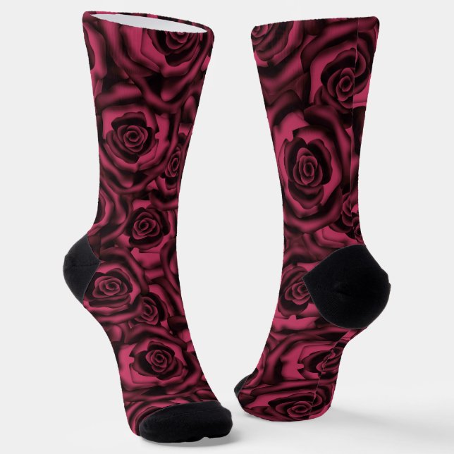 Chaussette Rose de Bourgogne (Angulaire)