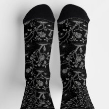 Rose gothique et Motif osseux