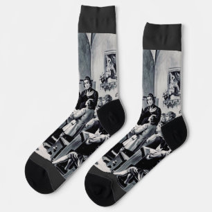Chaussette Saint Louis de Montfort prêtre français