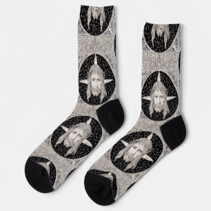 Chaussette Sainte Face de Jésus Christ