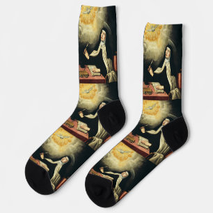 Chaussette Sainte Thérèse d'Avila Mystique de Feu Art 
