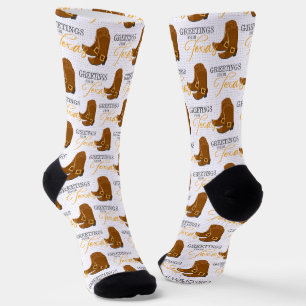 Chaussette Salutations De Texas Socks