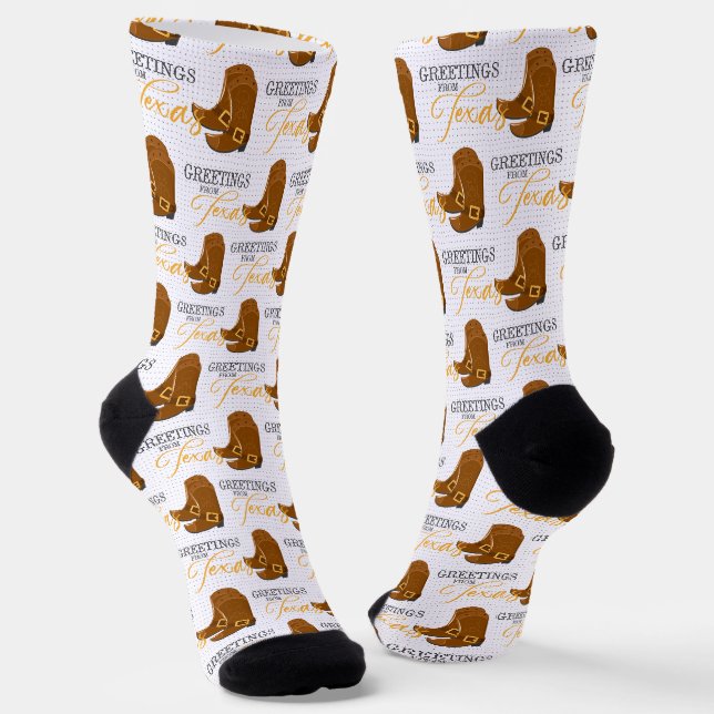 Chaussette Salutations De Texas Socks (Angulaire)