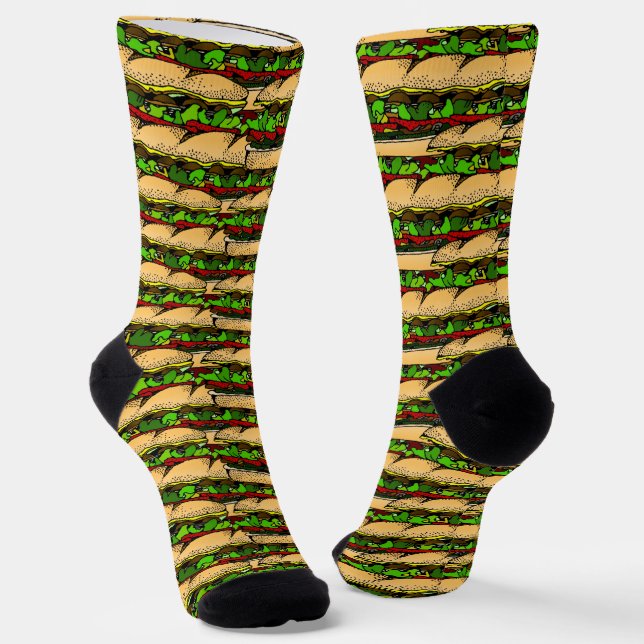 Chaussette Sandwichs sous-marins (Angulaire)