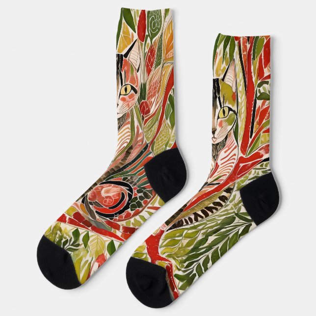 Chaussette Schnazzy Cat One (Gauche)