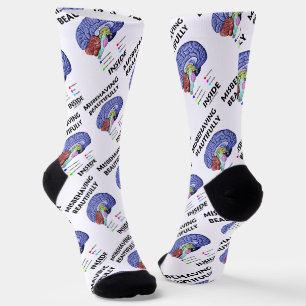 Chaussette Se comporter de manière merveilleuse à l'intérieur