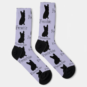 Chaussette silhouette de Frenchie