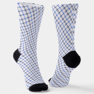 Chaussette Simple Style Chake Rustique Bleu