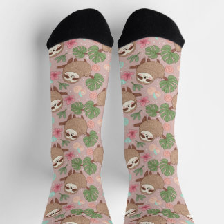Chaussette Sloth Tropical Dream