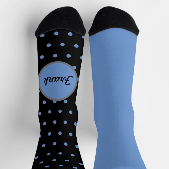 Chaussette Sock Polka personnalisé de Gentlemen (Haut)