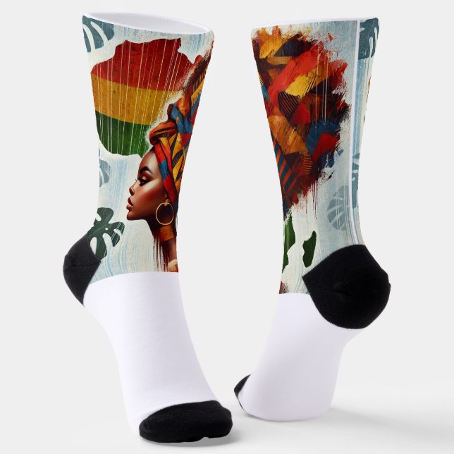 Chaussette socks afro (Angulaire)