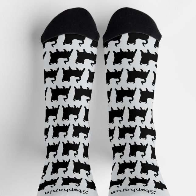 Chaussette Socks Black Bull Design (Haut)