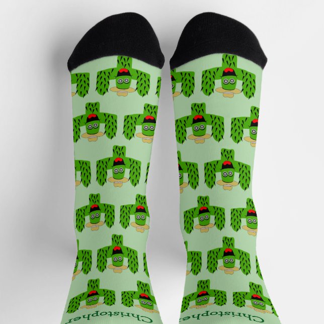 Chaussette Socks Cactus Design (Haut)