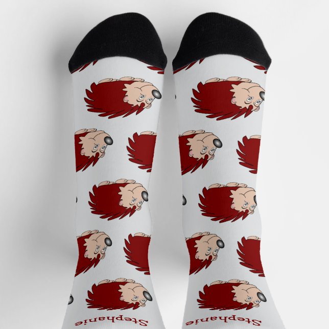 Chaussette Socks Hedgehog Design (Haut)
