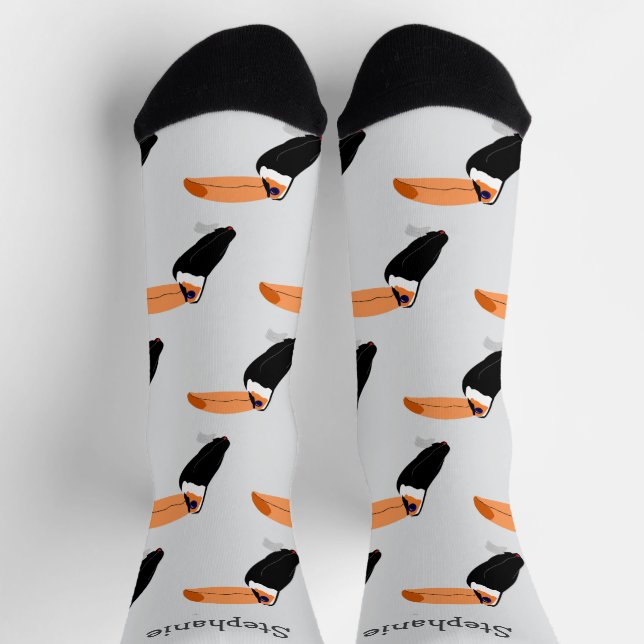 Chaussette Socks Toucan Design (Haut)