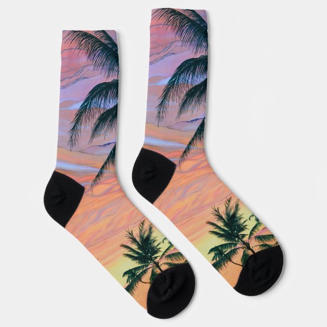 Chaussette Soleil-lever/coucher de soleil pour équipage Premi (Droite)