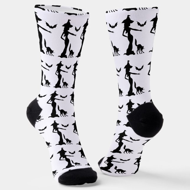 Chaussette Sorcière noire (Angulaire)