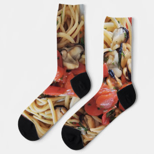 Chaussette Spaghetti avec des moules Chaussettes de l'équipag