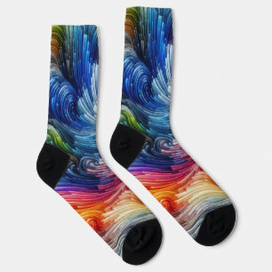 Chaussette Spectre Abstrait contemporain
