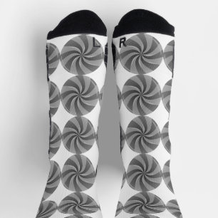 Chaussette Sucettes de bonbons Image Imprimée Hommes Femmes S
