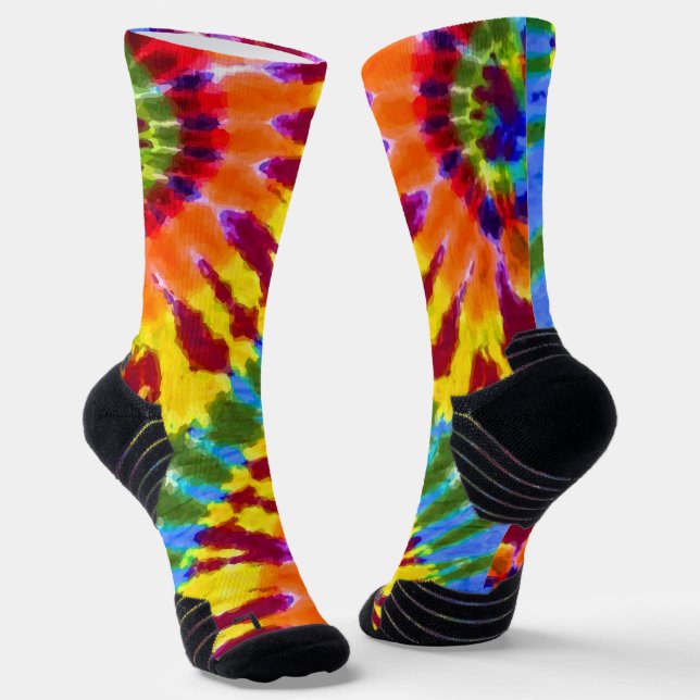 Chaussette Sunburst Tie Dye (Angulaire)