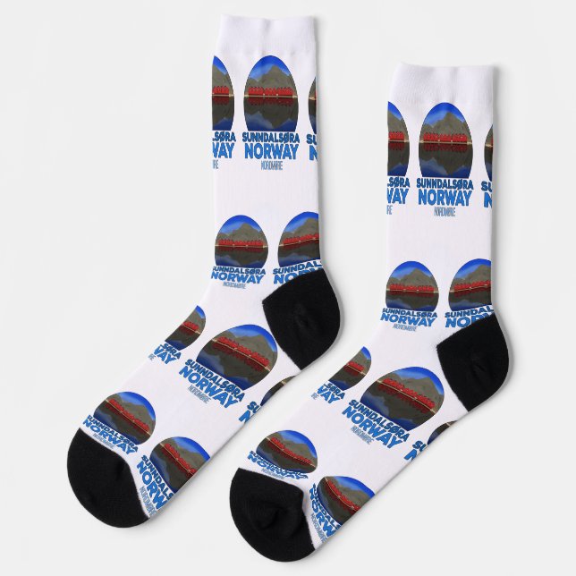 Chaussette Sunndalsøra Nordmøre Norvège (Gauche)