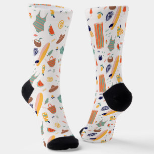 Chaussette Sunny Beach Fun Motif