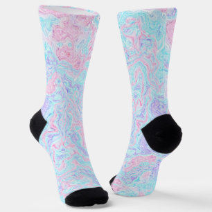 Chaussette Support de téléphone à tourbillons de barbe à papa