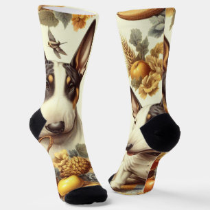 Chaussette Tableau vintage Bull Terrier