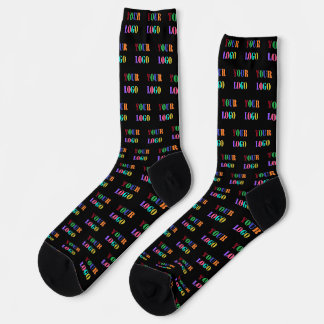 Chaussette Téléchargez votre logo d'entreprise Chaussettes pr