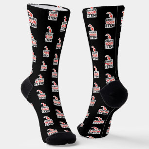 Chaussette TÉLÉCHARGEZ VOTRE PROPRE Création d'impression per