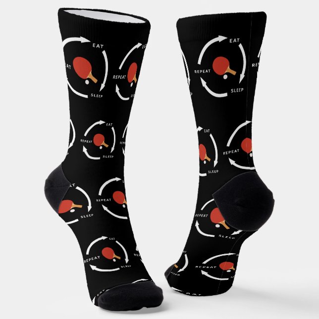 Chaussette Tennis De Table Dormir Répéter Le Ventilateur De S (Angulaire)
