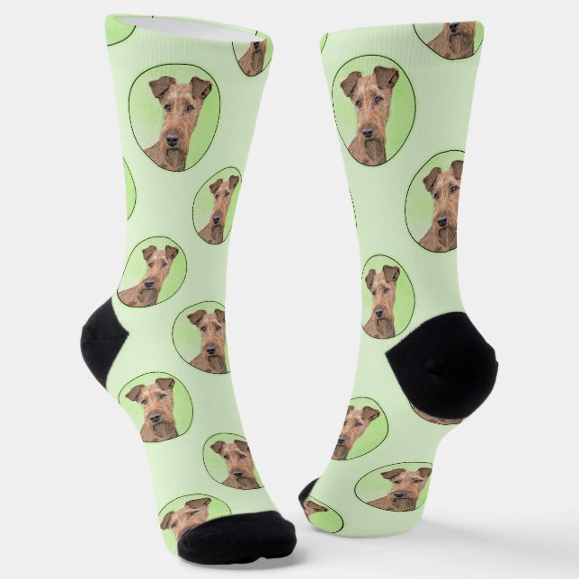 Chaussette Terrier irlandais (Angulaire)