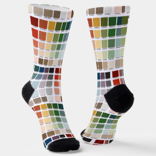 Chaussette Test de couleur
