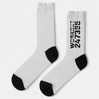 Texte usé et rayé Workout 247365 noir