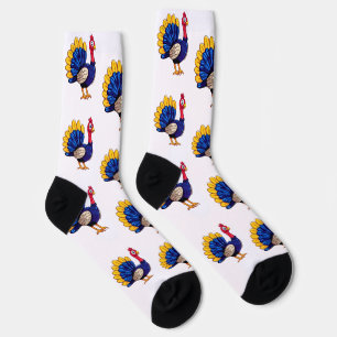 Chaussette Thanksgiving Turquie durable Premium Crew Sock