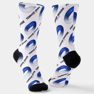 Chaussette Toroïde à l'intérieur (Torus bleu)