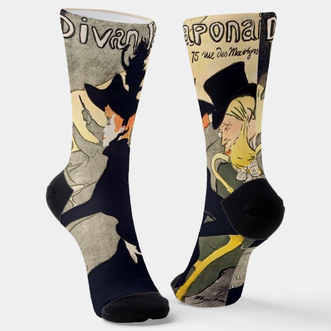 Chaussette Toulouse-Lautrec - Divan Japonais (Angulaire)