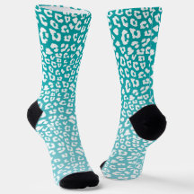 Tourquoise Leopard Patters
