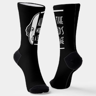 Chaussette Tous les Mondes d'A Stage Shakespeare Thespian Cit