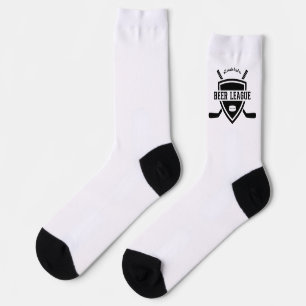 Chaussette Toutes les routes mènent à la ligue de bière, drôl