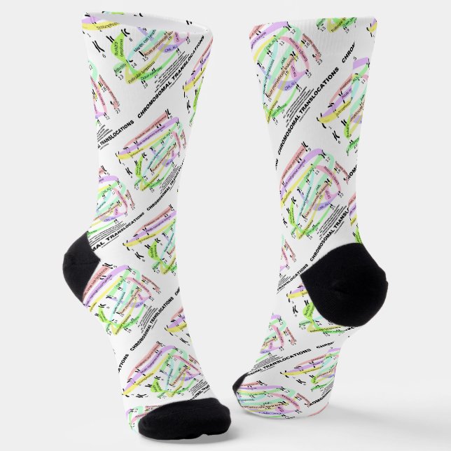 Chaussette Translocations chromosomiques Karyogramme (Angulaire)