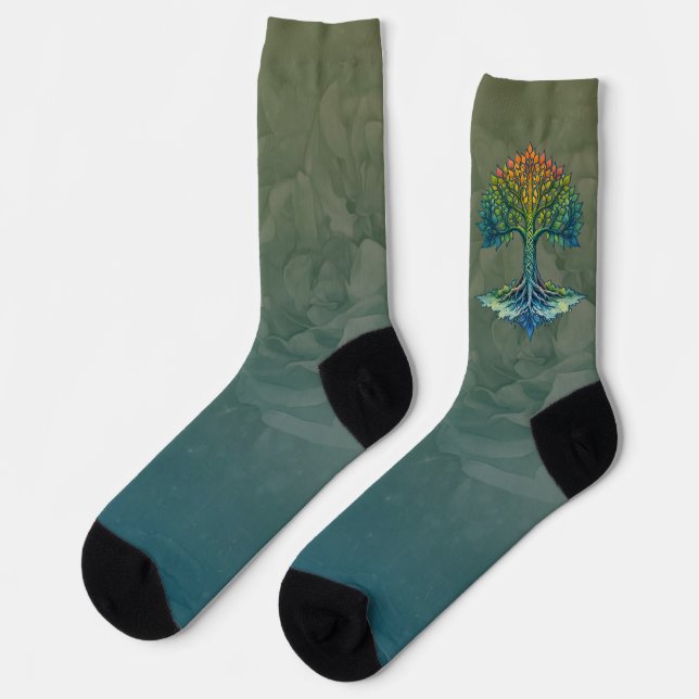 Chaussette Tree of Life Shifting Dawn  (Gauche)